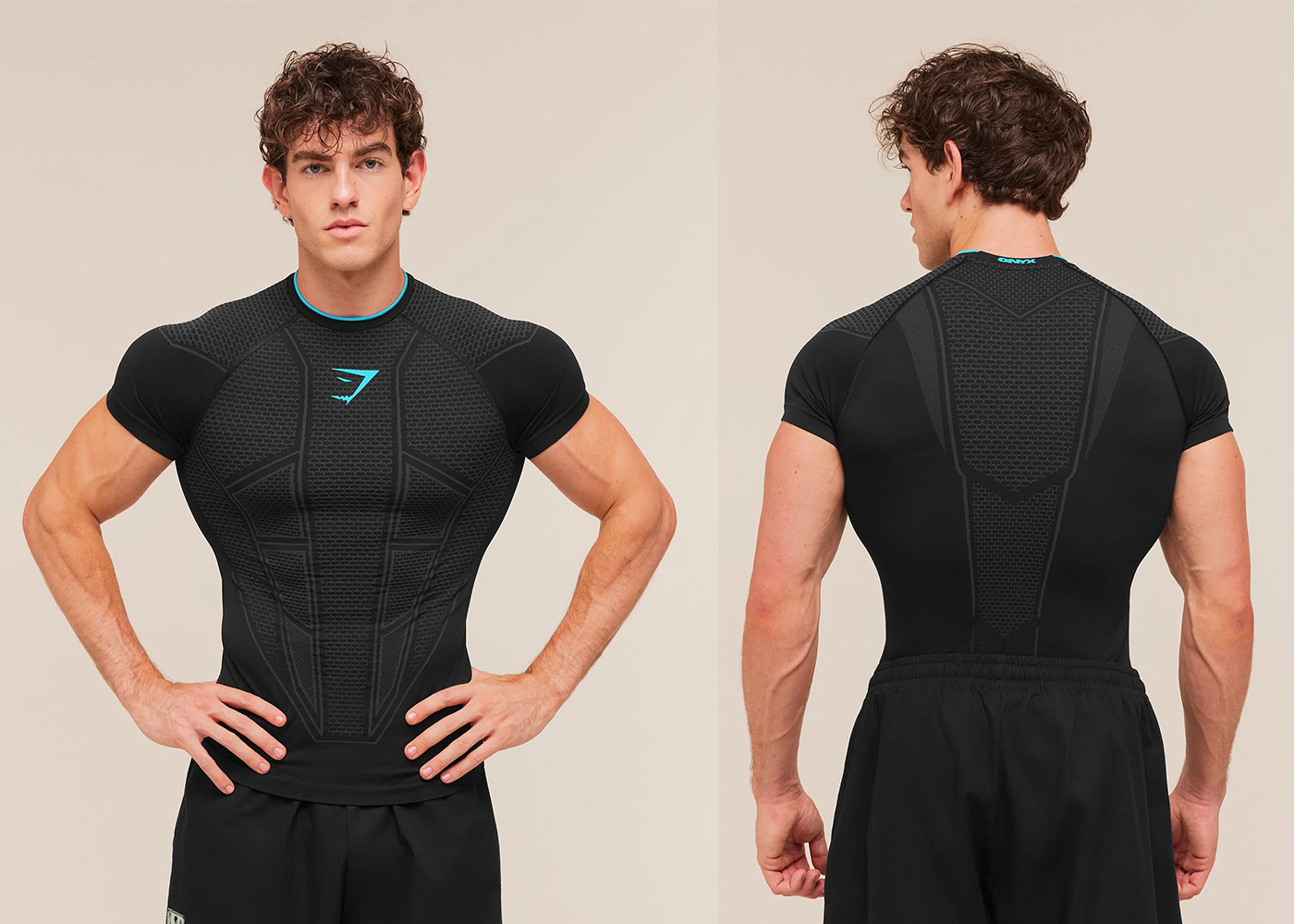 Gymshark Onyx V1 T-shirt Black
