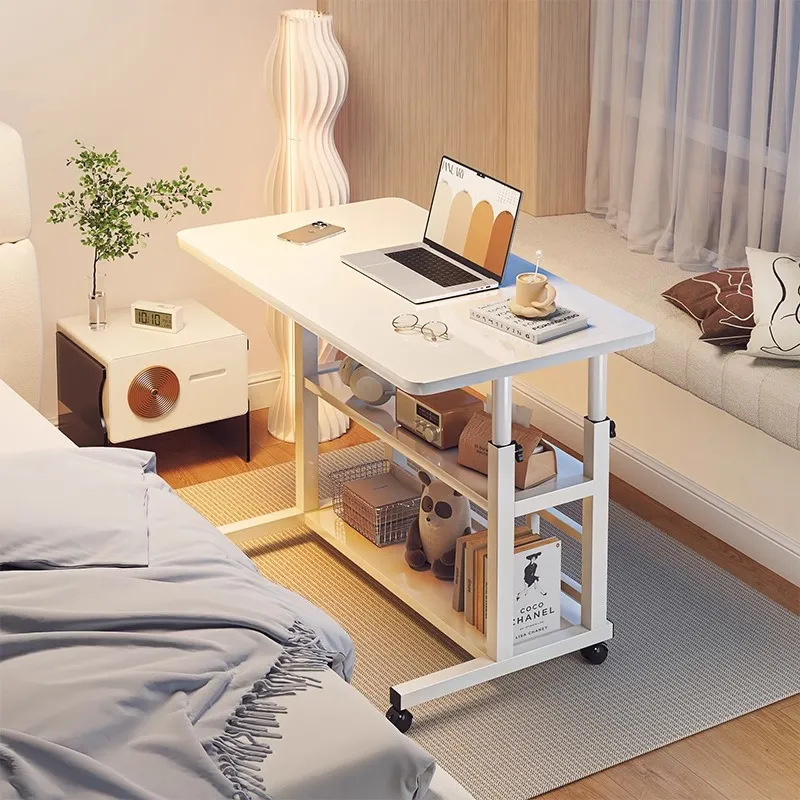 Bedside Table Movable Simple Small Table Bedroom Home Student Desk Simple Lifting Dormitory Lazy Computer Desk Bedside Table Movable Simple Small Table Bedroom Home Student Desk Simple Lifting Dormitory Lazy Computer Desk