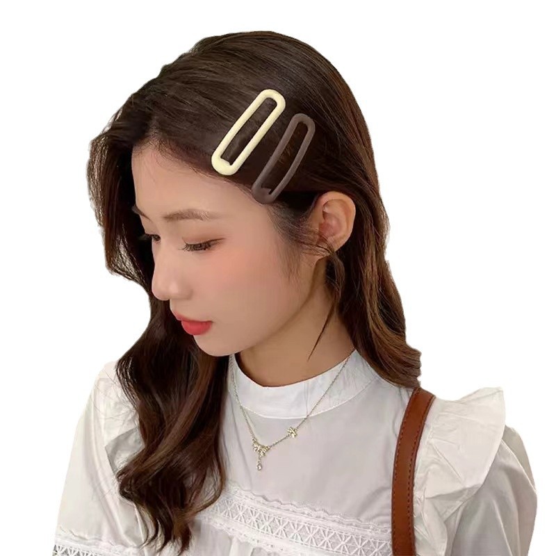 2024 nuevo verano dopamina bang clip de cabello BB clip lateral de la niñez detrás de la cabeza clip de cabello para adultos toque de cabello