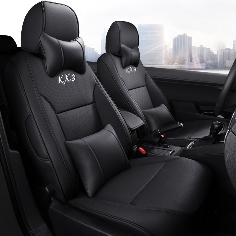 21年新款起亚KX3 傲虎专车专用全皮汽车座垫厂家批发一件代发出口