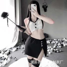 性感情趣OL秘书紧身包臀裙教师制服内衣激情套装丝诱惑角色扮演袜