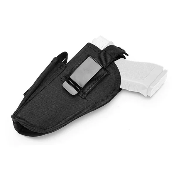 Outdoor tactical quick pull left and right universal holster multi-functional iron buckle holster CS field stealth tactical package