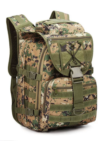 Cross-Border Outdoor Large-Capacity X7 Tactical Backpack Multi-Functional Travel Mountaineering Camping 40 Liter Swordfish Backpack