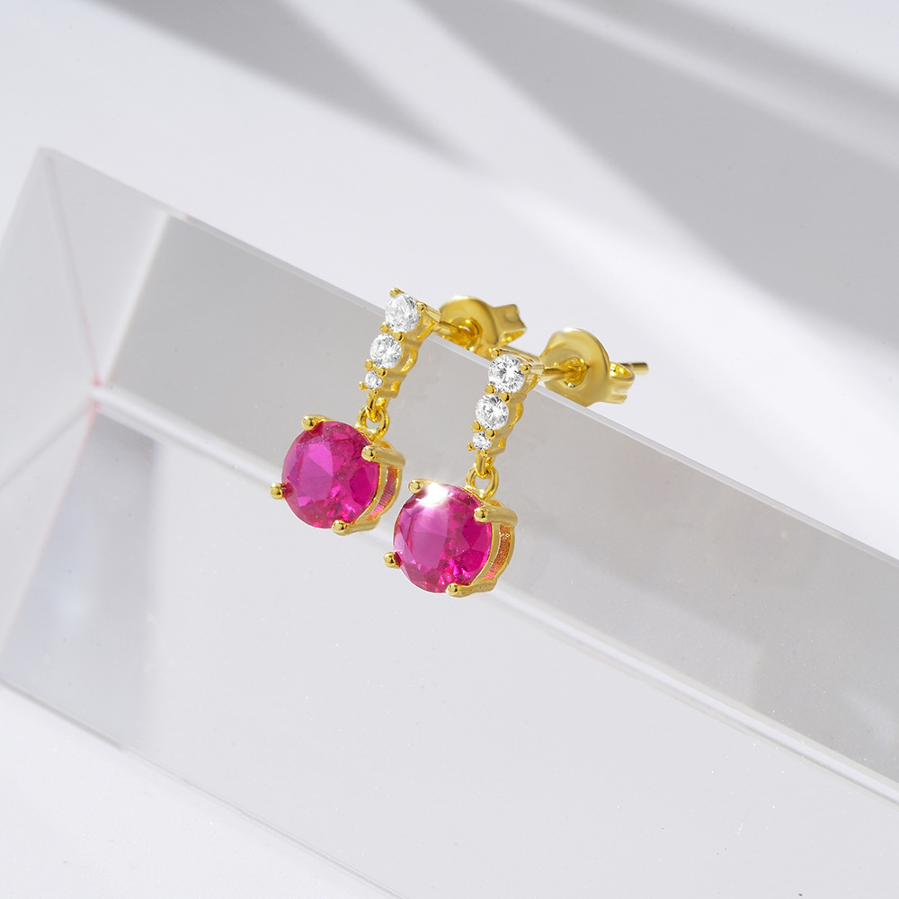 4g Weight 925 Sterling Silver Ear Needle Material Zircon Inlay Material Earrings Classification 1 Pair Quantity Daily Occasion 925 Sterling Silver Material Geometric Pattern Women's Gender Plating, Inlay Design Simple Style Style 1 Pair 925 Sterling Silver Zircon Geometric Earrings 17