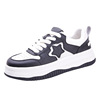 White shoes, summer footwear, universal breathable sneakers, genuine leather