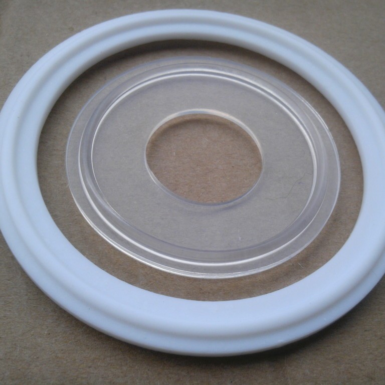 橡胶管 硅胶 304L接头 316L 快装垫圈 PTFE垫 FEP垫圈 TFM制品