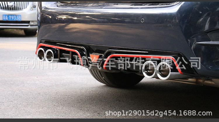 For 10th Generation Civic Modified Exhaust Pipe Diffuser Tail Throat