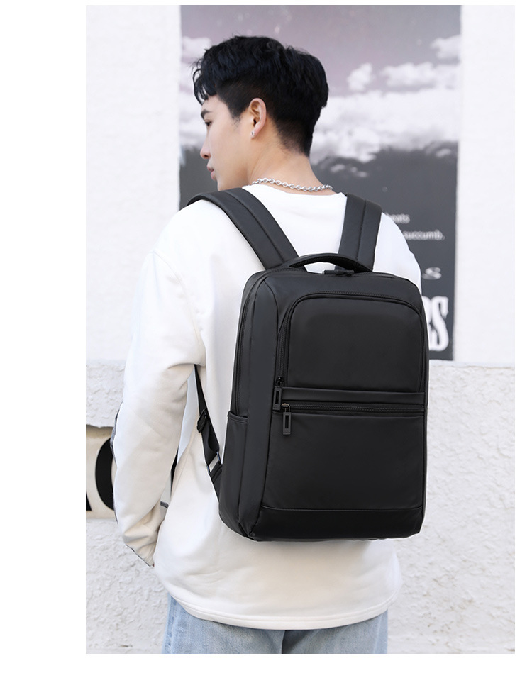 New men's backpack, multi-functional business waterproof computer bag, simple outdoor travel, large-capacity backpack undefined