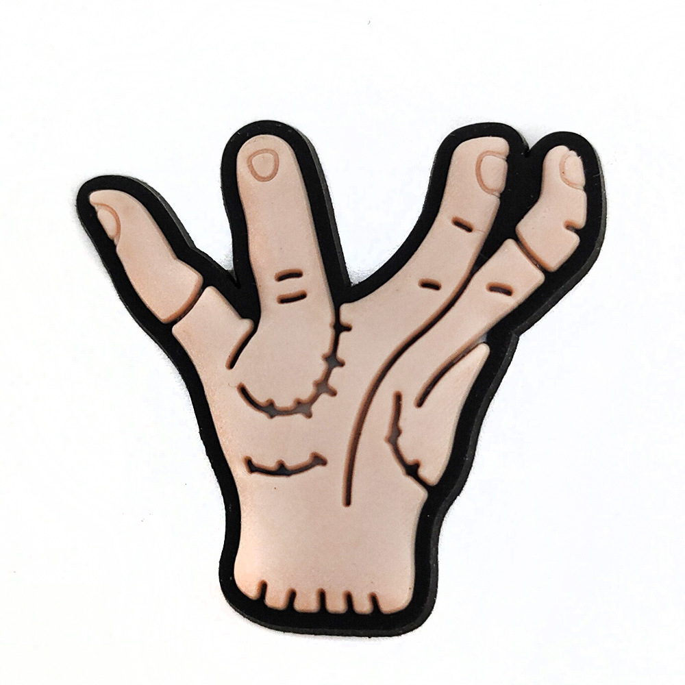 Serie de TV americana miércoles agujero zapatos zapato flor zapato hebilla desmontable flor zapato hebilla agujero zapatos Decoración