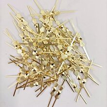 水晶灯配件大全材料吊灯挂钩挂针吊坠玻璃条玻璃球铜勾铜针单米扣