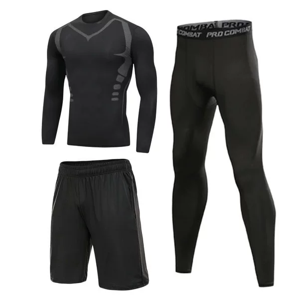 Long-sleeve, set, plus size, 3 piece set
