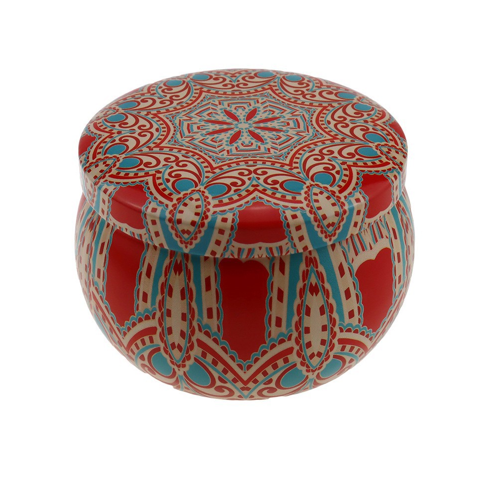 Latas de hojalata personalizadas para velas y alimentos, cajas de regalo, galletas, té y caramelos, fabricantes de Dongguan image 11