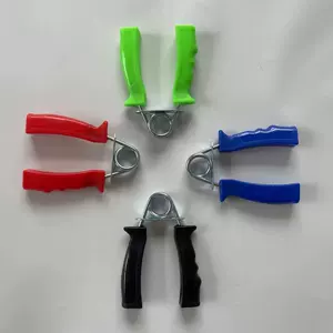 [供应塑料柄A型握力器 空心握力器 家用健身器材 塑料空心握力器]