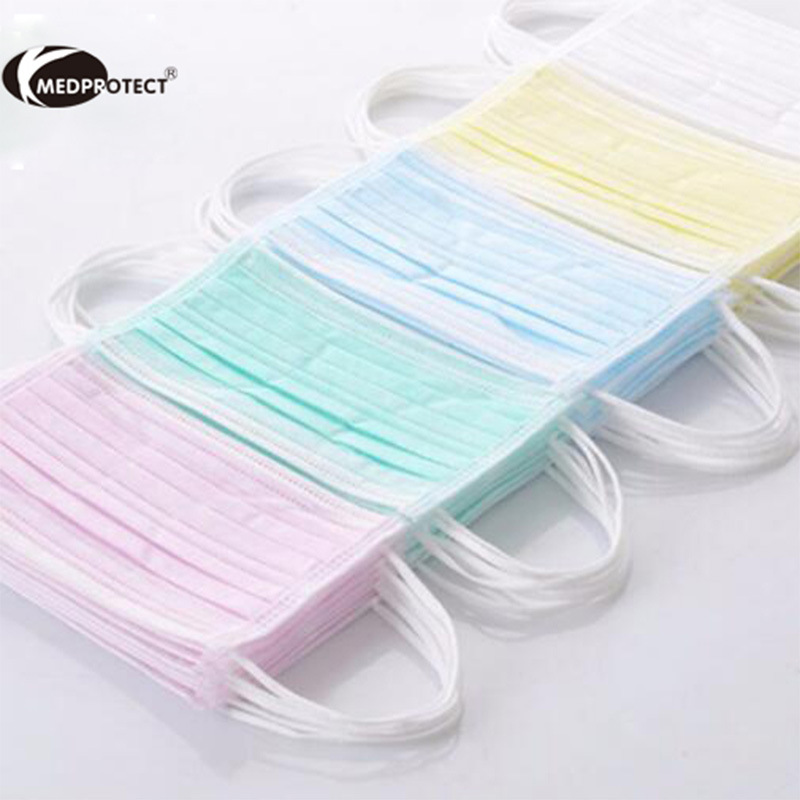 一次性口罩防护口罩民用口罩三层口罩无纺布口罩预防口罩厂家批发