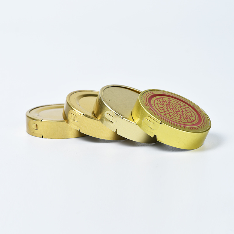 Fabricantes de suministro de Nido de Pájaro cubierta de lágrima productos de cuidado de la salud cubierta de aluminio tapa de la botella de jugo de botella enlatada cubierta de metal Ezra
