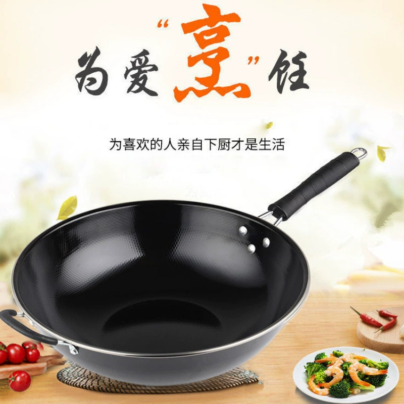 Бытовая кастрюля, многофункциональная кастрюля для жарки, специальная, с легким эмалированным антипригарным покрытием, для всех типов кастрюль, газовых плит, индукционных плит, универсальных газовых плит