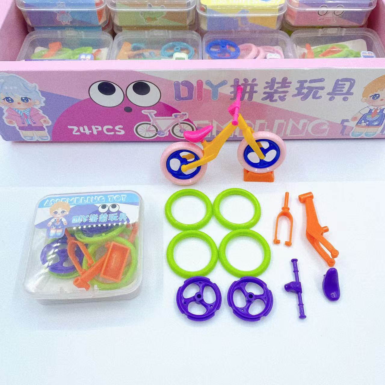 Juguetes DIY, bicicletas hechas a mano, adornos, puzzles, juguetes para niños, tiendas divertidas al por mayor