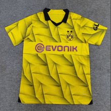 复古 多特蒙德短袖 跨境 球衣足球服fan version football jersey