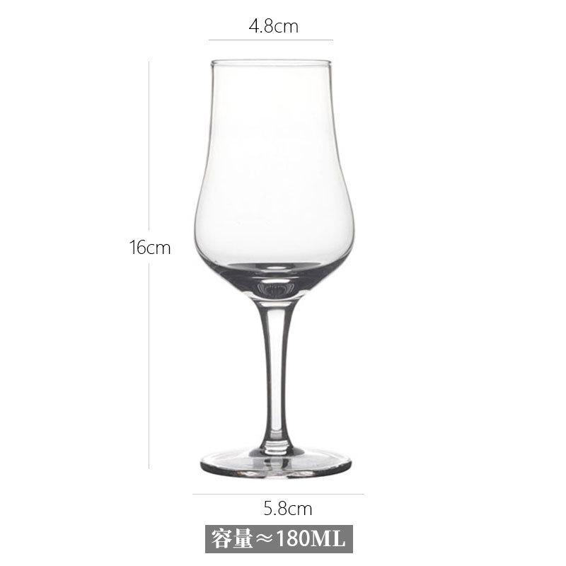 Taza de degustación de whisky creativa, taza de cóctel de alto valor comercial, taza de olor de licor de lujo, taza de fragancia de alta calidad