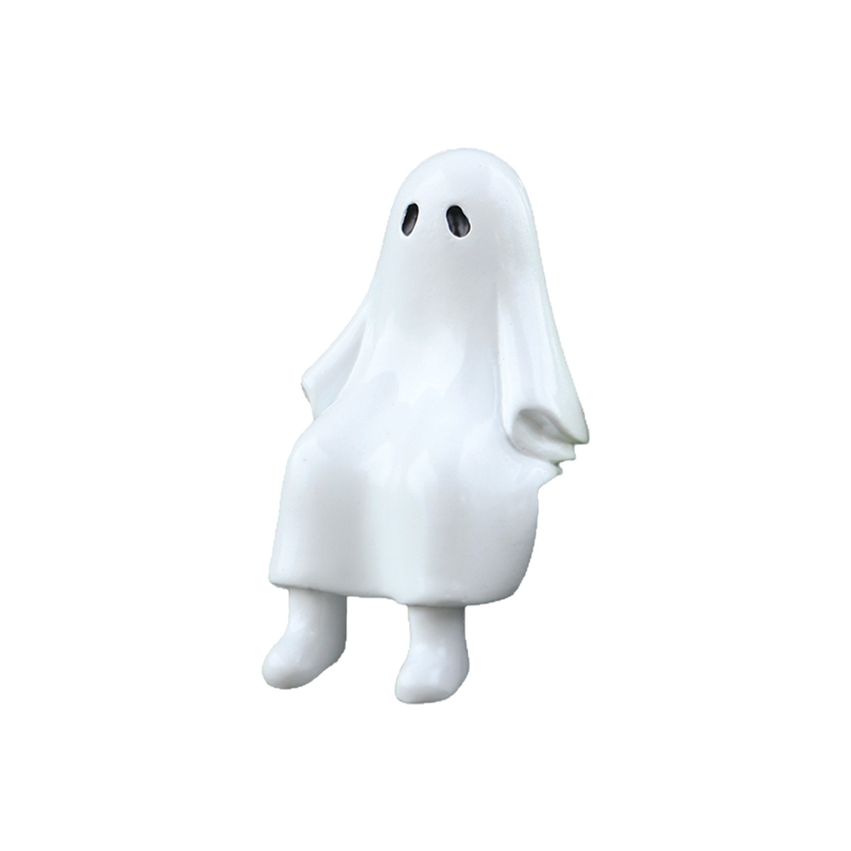 New  Holiday Ornaments Halloween Christmas Sitting Ghost Skull Ornaments Can Decorate Ghosts