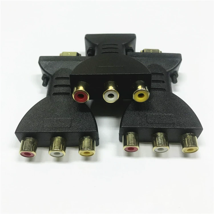 HDMI к AV красный и белый, HDMI к AV преобразователь HD HDMI к AV 3RCA rotor rotor rotor