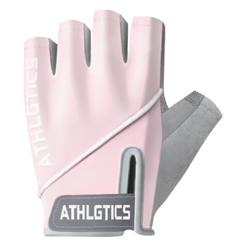 Deportes guantes de la aptitud de las mujeres anti-desgaste de la pulsera tirar de la barra horizontal de entrenamiento de hierro corriendo dinámico bicicleta anti-capullo transpirable antideslizante