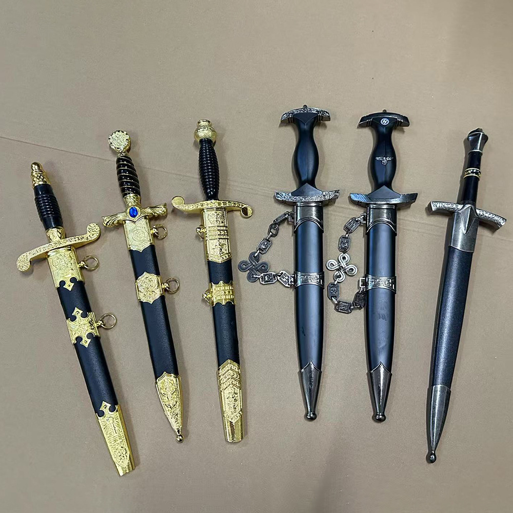 龙泉市西洋小剑装饰小剑金属工艺品欧式短剑影视道具未开刃cos