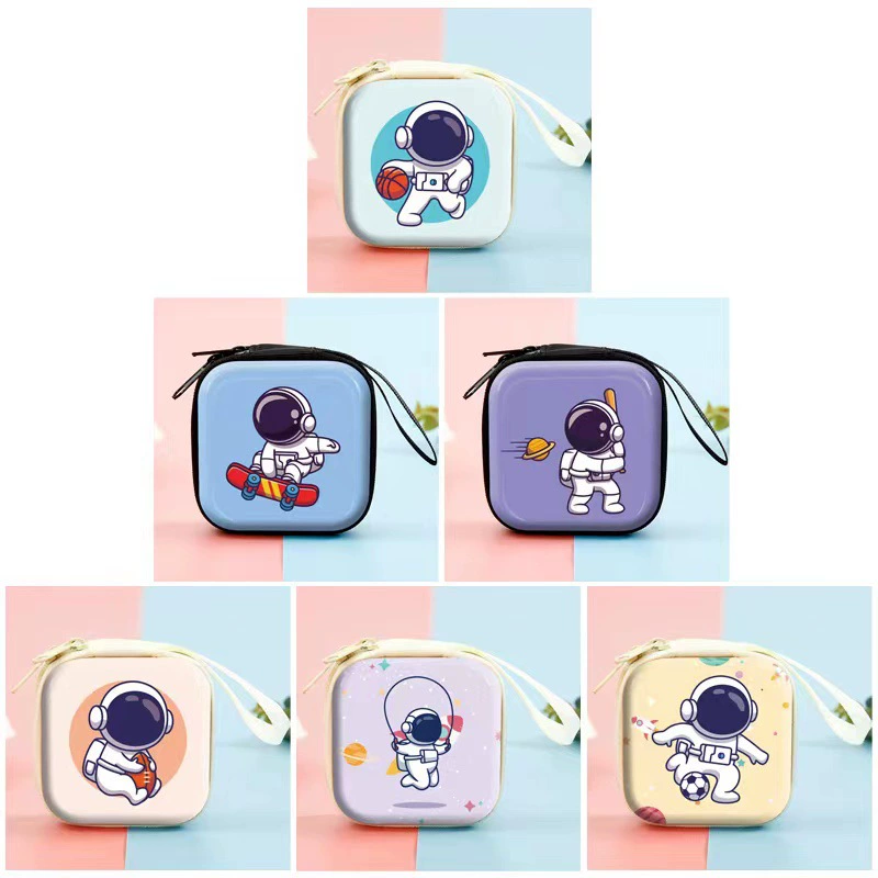 Children's cute space small creative wallet, cartoon pendant for early age, Birthday gift, wholesale