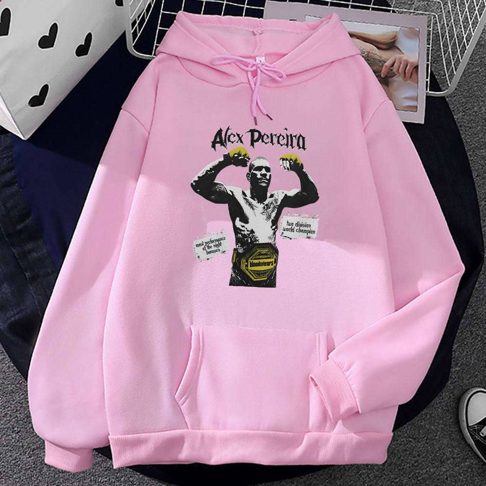 Setwear Gráfico Alex Pereira Hoodies Long Sleeve Winter