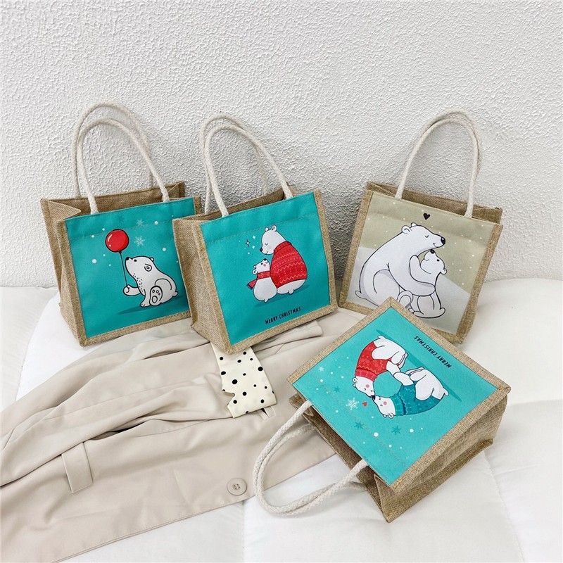 Bolsa de almuerzo bolsa de merienda bolso femenino trabajador de oficina simple ins bolsa de almuerzo bolso de estudiante bolsa de almuerzo de gran capacidad