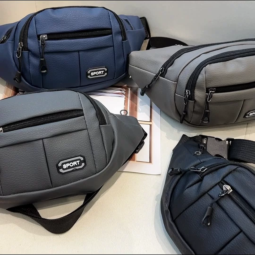 Сумка-бананка для путешествий, модная спортивная сумка через плечо, новая унисекс-сумка на грудь, стильный корейский рюкзак для бега и фитнеса, сумка через плечо.