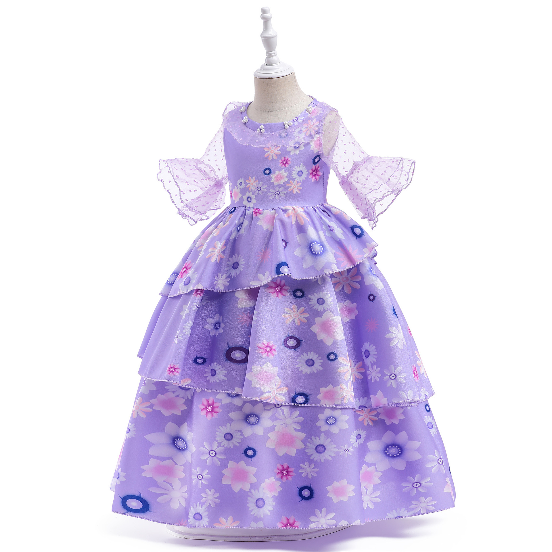 El comercio exterior de Europa y América Amazon vestido de princesa vestido mágico Full House serie Cosplay vestido de rendimiento vestido de los niños