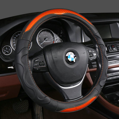 方向盘套真牛皮四季汽车用把套头层牛皮圆形汽车用品定制批发D型