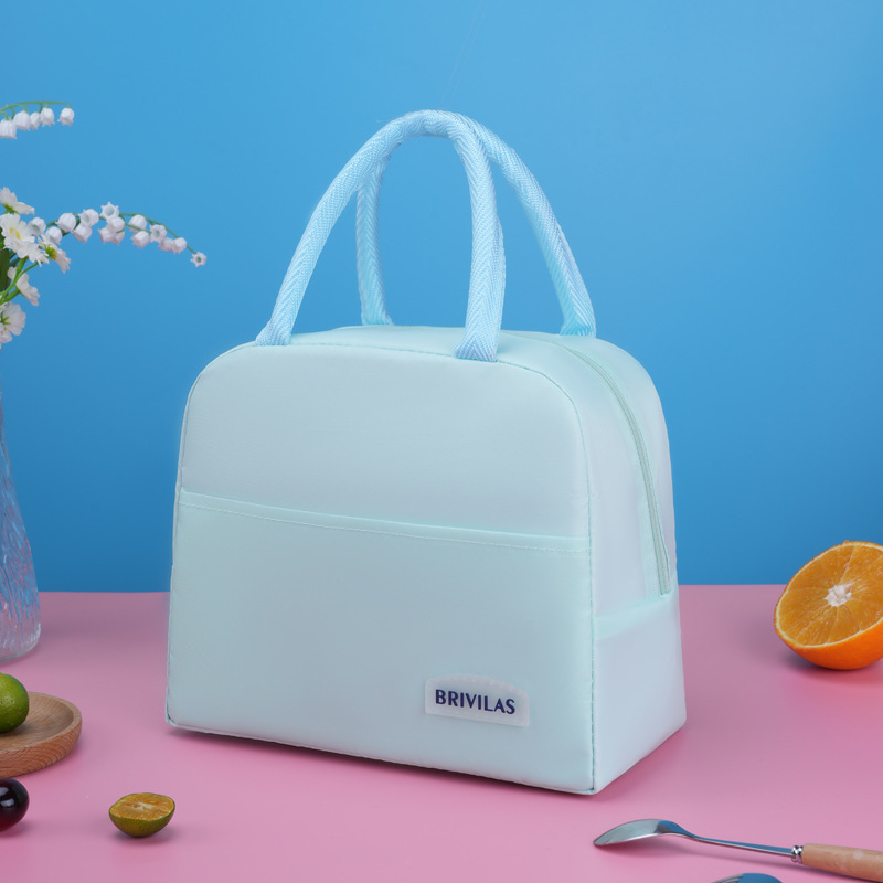 Bolsa de almuerzo portátil simple bolsa de aluminio bolsa de aislamiento térmico para llevar al trabajo bolsa de almuerzo bolsa de almuerzo bolsa de almuerzo de estudiantes bolsa de preservación de frescura