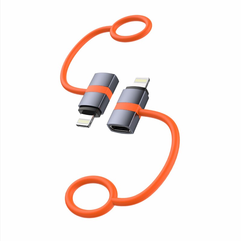 Apple to Type-C Adapter Is Suitable for Apple and Huawei Mobile Phones, Supports Pd30W Fast Charging and Otg Transmission, Globally Applicable