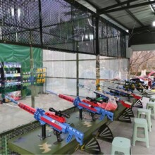 振宇协和儿童射击设备气炮枪厂庙会打靶公园游乐炮军创园器材批发