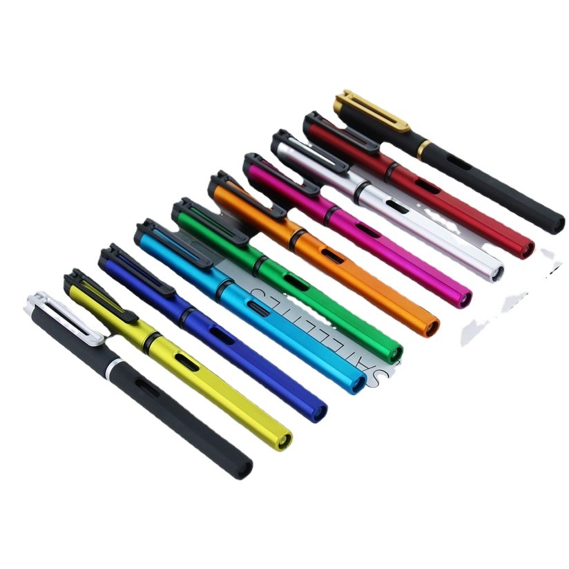 Advertising pen custom logo bright color business gifts neutral pen printable custom gift neutral pen
