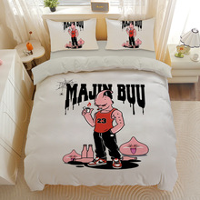 龙珠动漫四件套学生宿舍磨毛四件套悟空动漫男生寝室被套单人床
