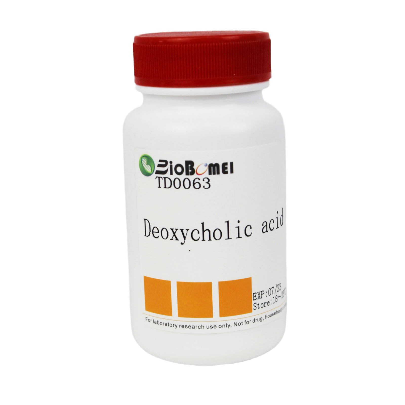 脱氧胆酸   ≥99%   科研实验试剂CAS:83-44-3