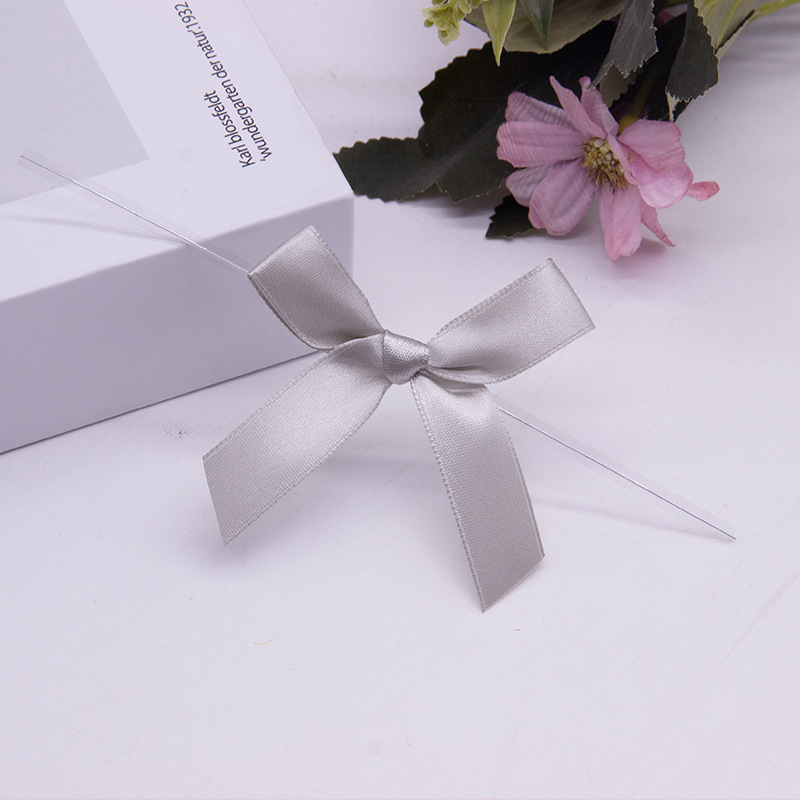 Al por mayor arco vino embalaje cinta decorativa cinta arco más oro seda caja de regalo Accesorios