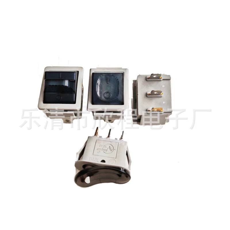 KCD4 новые аксессуары, электрическая кастрюля, электрический вок, лодочный переключатель KCD3, мощные аксессуары, выключатель питания с подсветкой