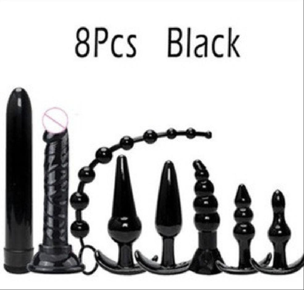 블랙 8 피스 세트