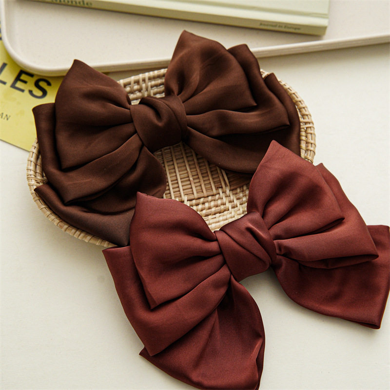 Women's Elegant Sweet Bow Knot Cloth Hair Clip display picture 6