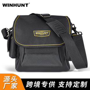 Frequent Victors Thickened Canvas Multifunctional Electrical Tool Kit Single Shoulder Network Monitoring Maintenance Kit Telecommunication Tools Pocket