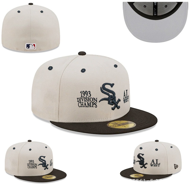 2024 nuevo estilo comercio exterior al por mayor SOX gorra de béisbol completamente sellada gorra de hip hop completamente cerrada para parejas de hombres y mujeres gorra de visera
