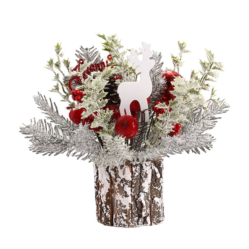 Christmas realistic small decorations, 30cm, home decor