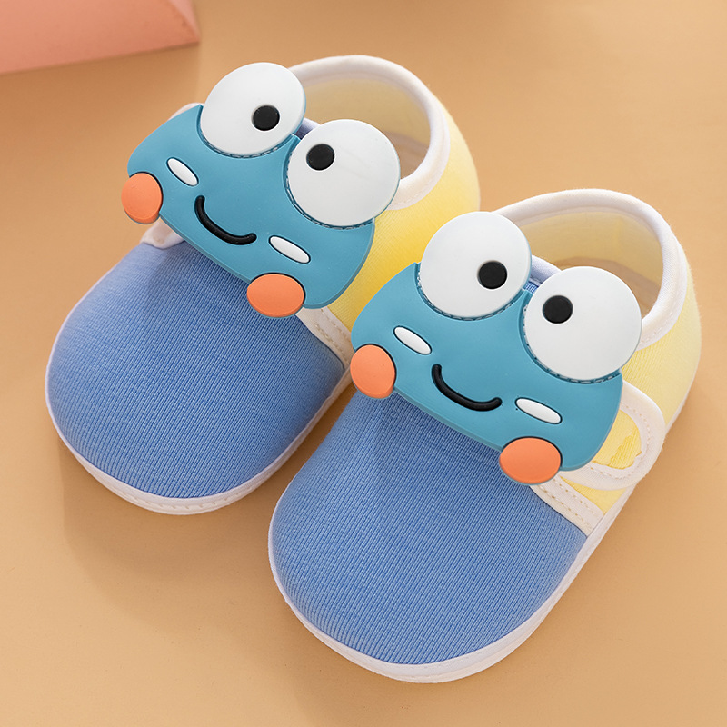 쇠고기 단독 신발 6067 개구리 블루