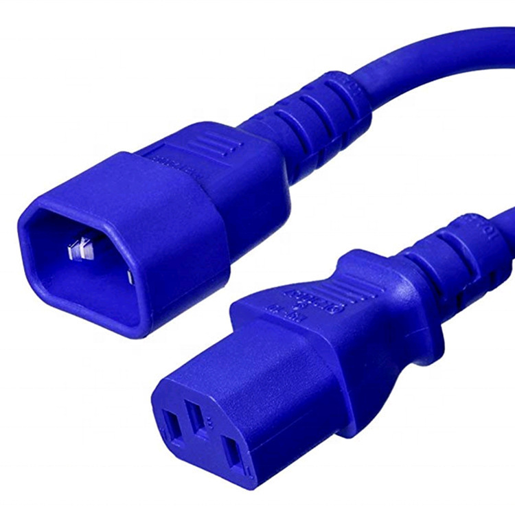 C13插头C14电源线 品字尾公母插头连接线  纯铜正标认证电源线