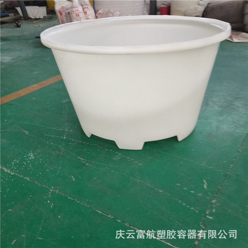 河南郑州1立方叉车发酵塑料桶 1吨敞口腌制桶