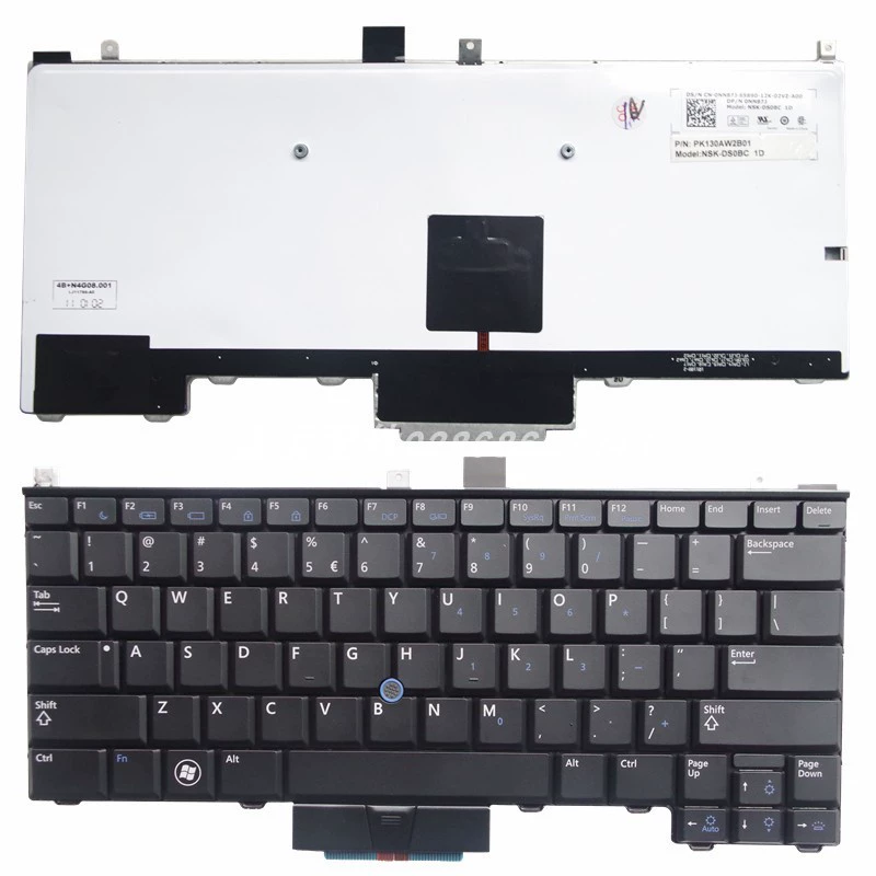Подходит для клавиатуры Dell Latitude E4310 P05G 0p6vgx
